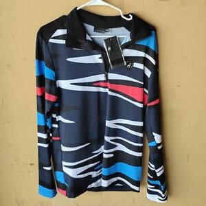 Toni Sailer first layer brendan print top for men US 40 Large